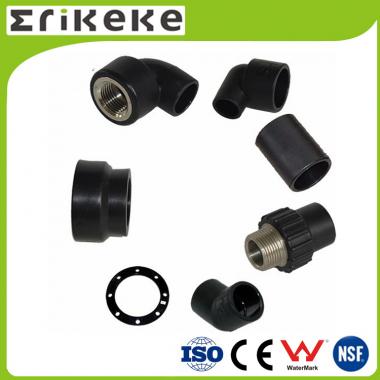 High Quality PE HDPE Plastic Water Supply Pipe Fitting