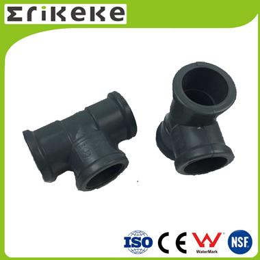 High quality PVC Plastic Pipe Fittings Tee for drink water